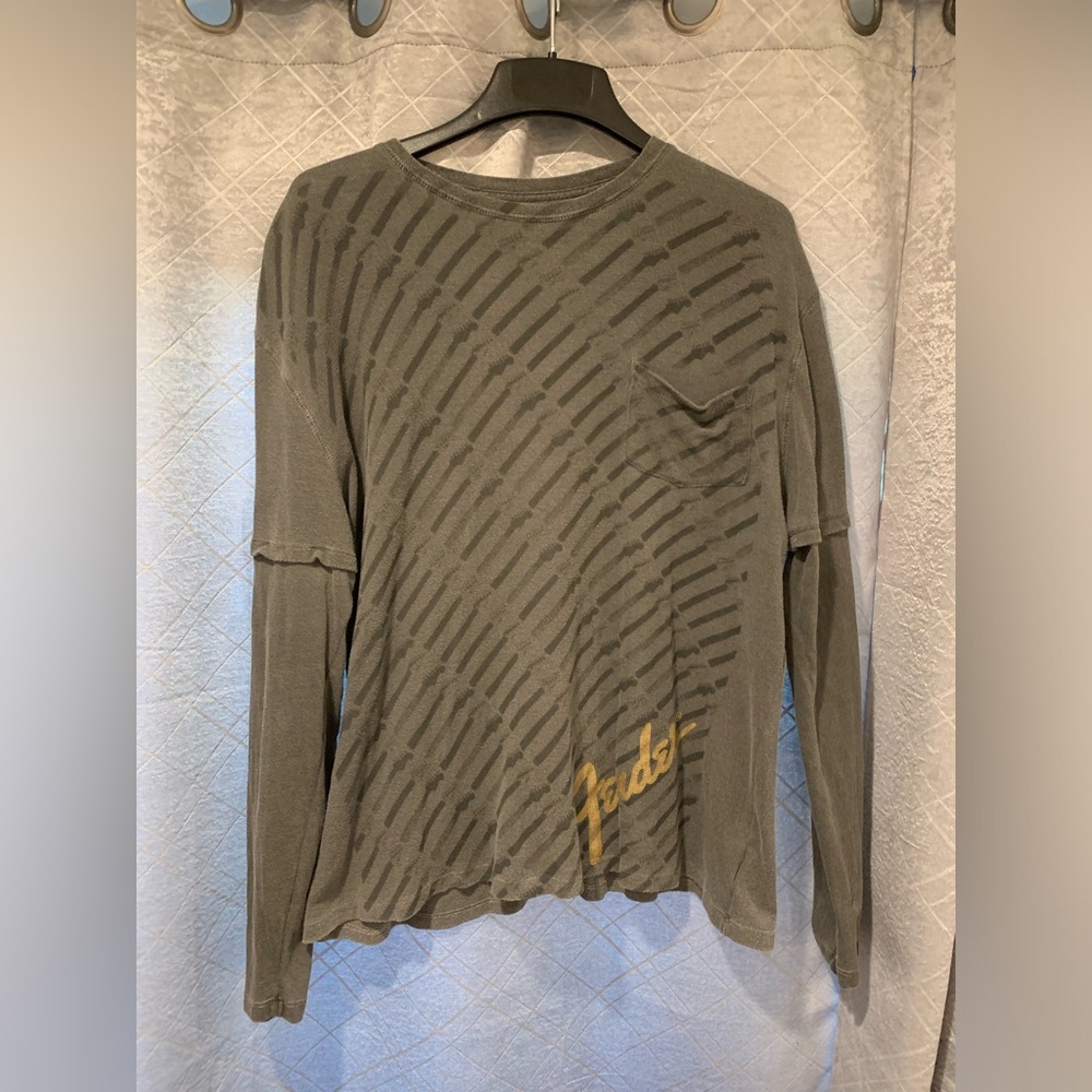 Vintage y2k Fender knit long sleeve